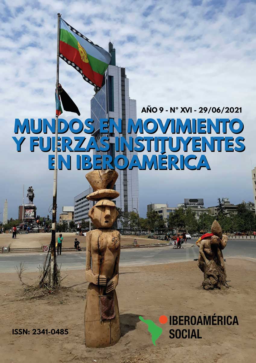 Mundos en movimiento y fuerzas instituyentes en Iberoamérica. Iberoamerica Social XVI